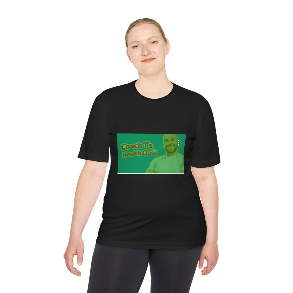 Coach T's Health Class Moisture‑Wicking Tee