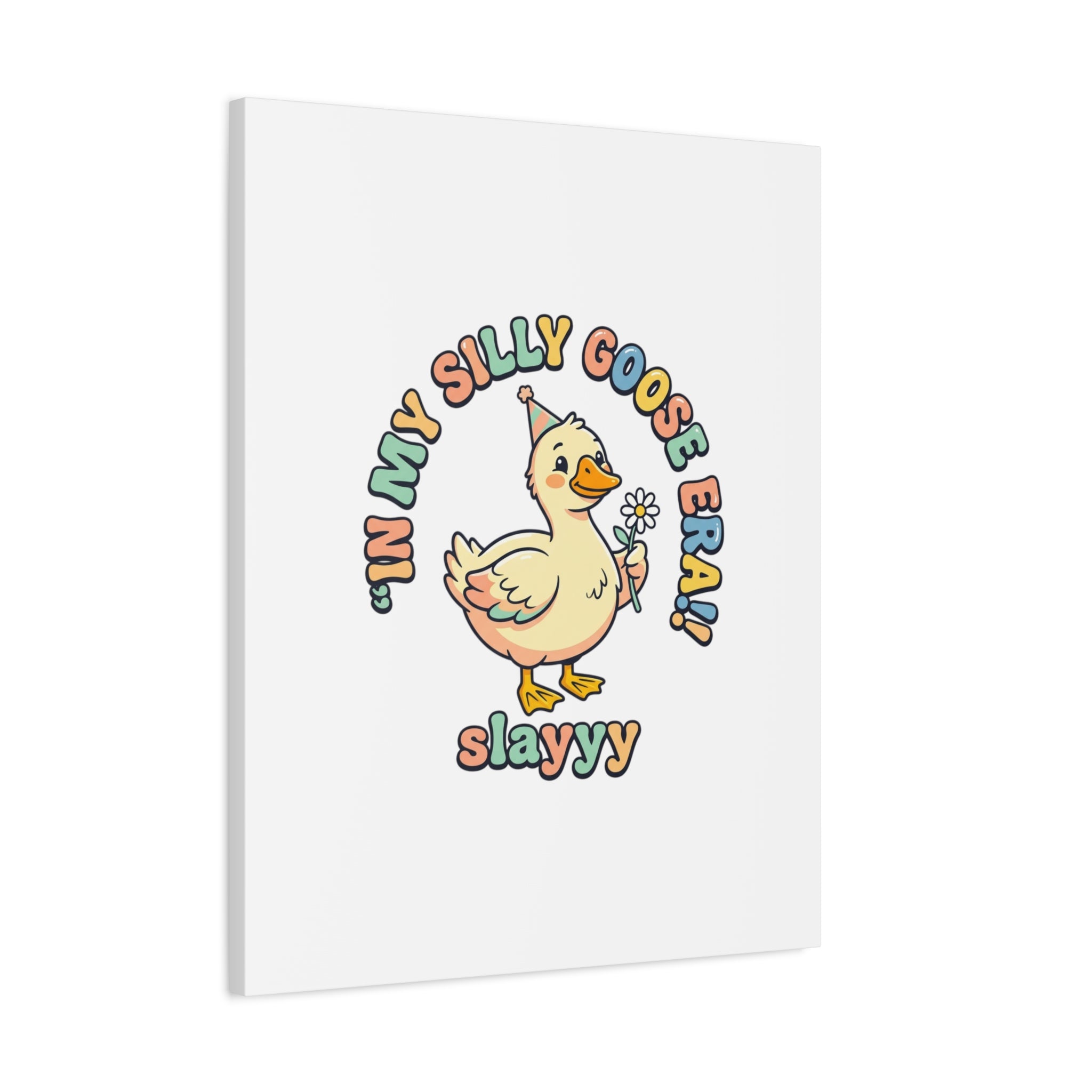 silly goose nursery print Canvas | silly goose, wholesome meme