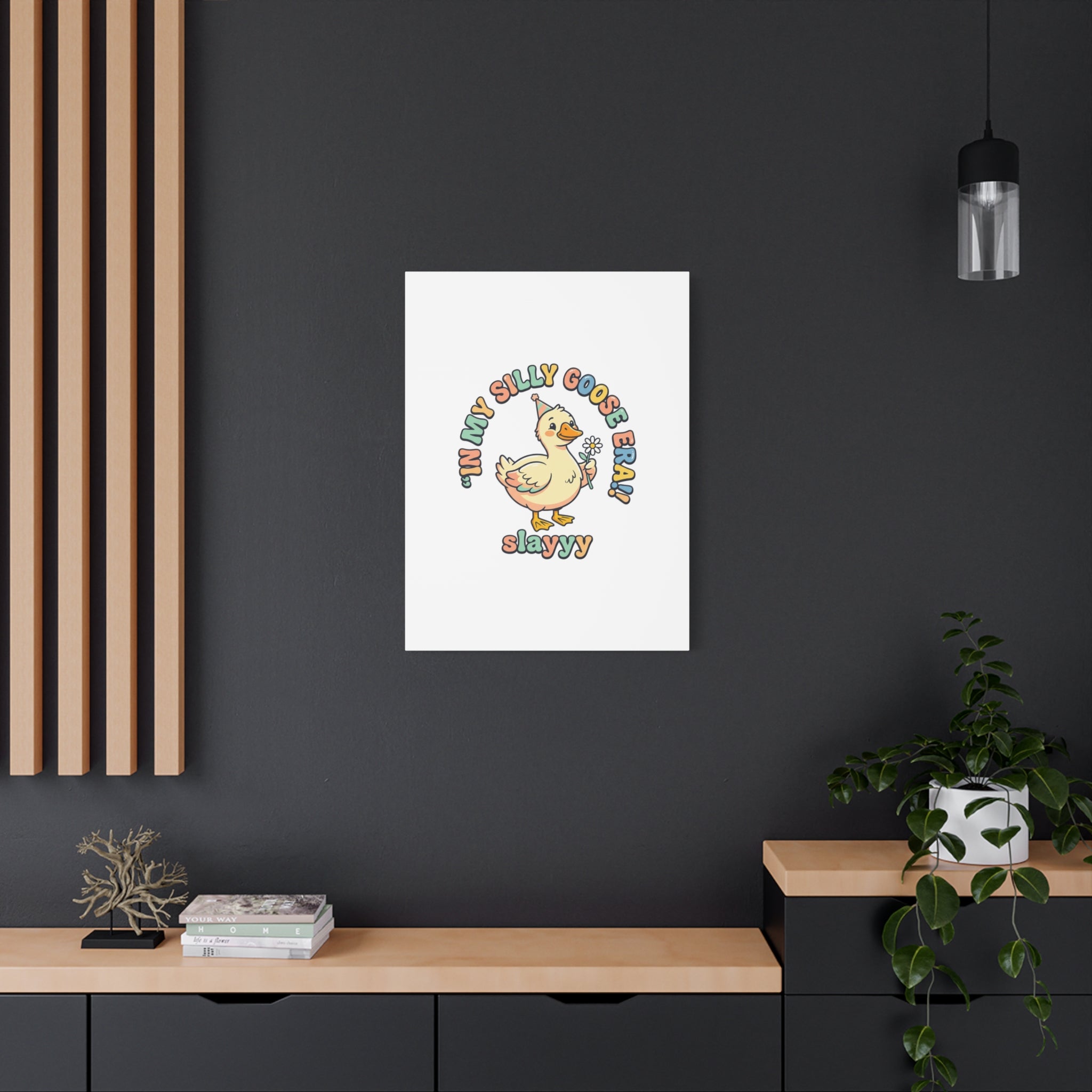 silly goose nursery print Canvas | silly goose, wholesome meme