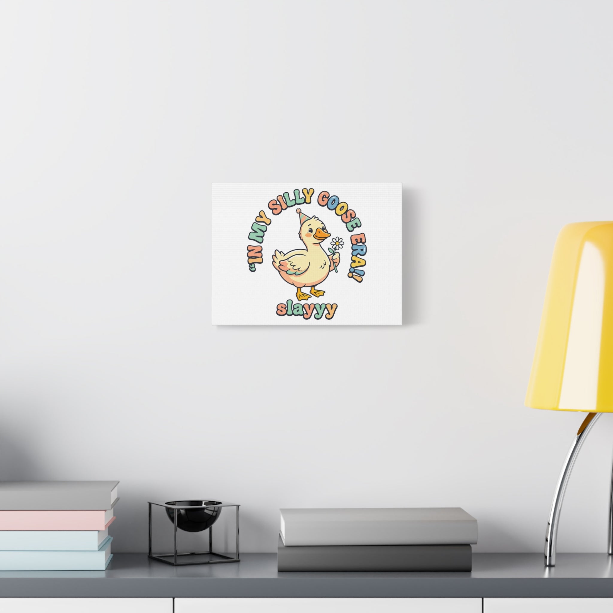 silly goose nursery print Canvas | silly goose, wholesome meme