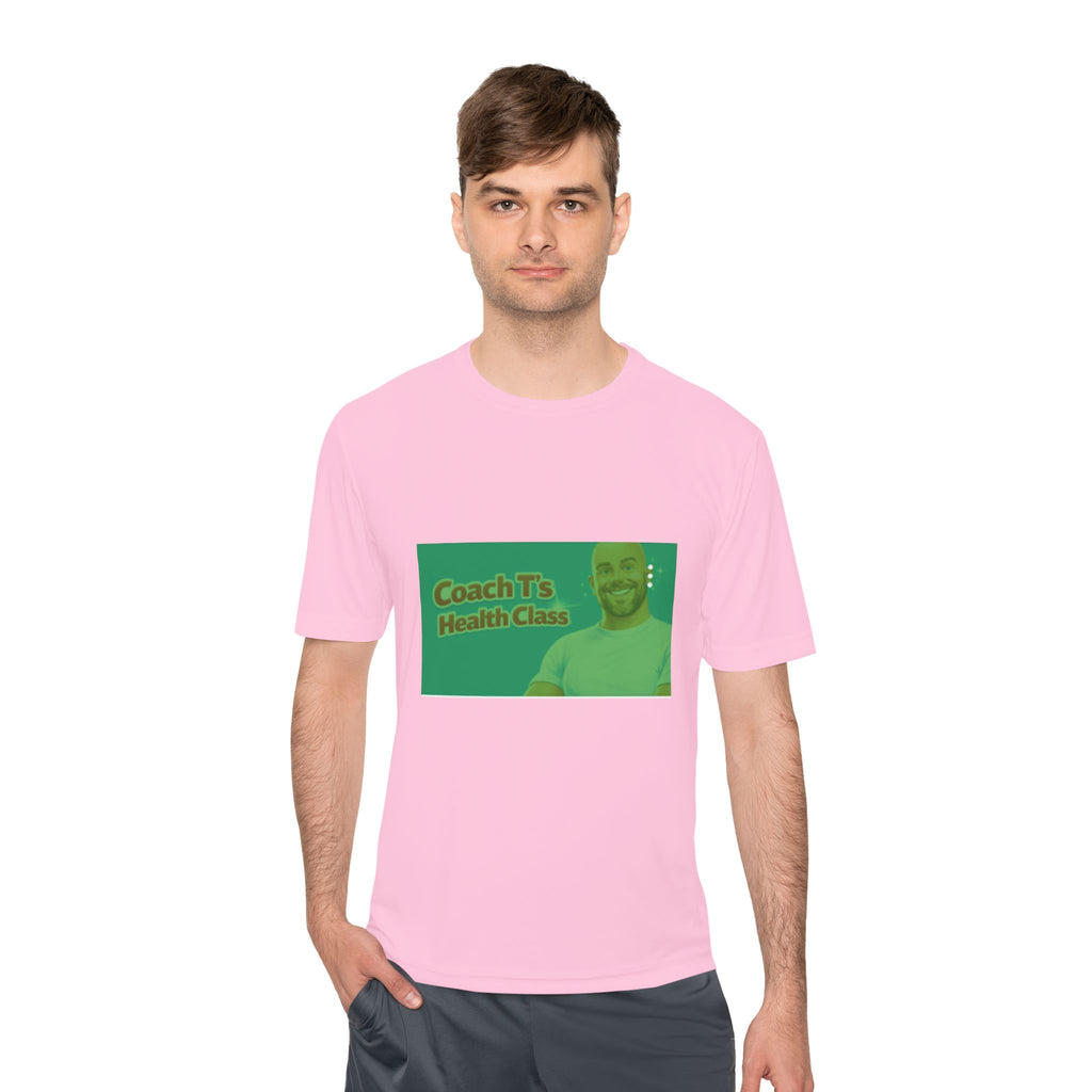 Coach T's Health Class Moisture‑Wicking Tee