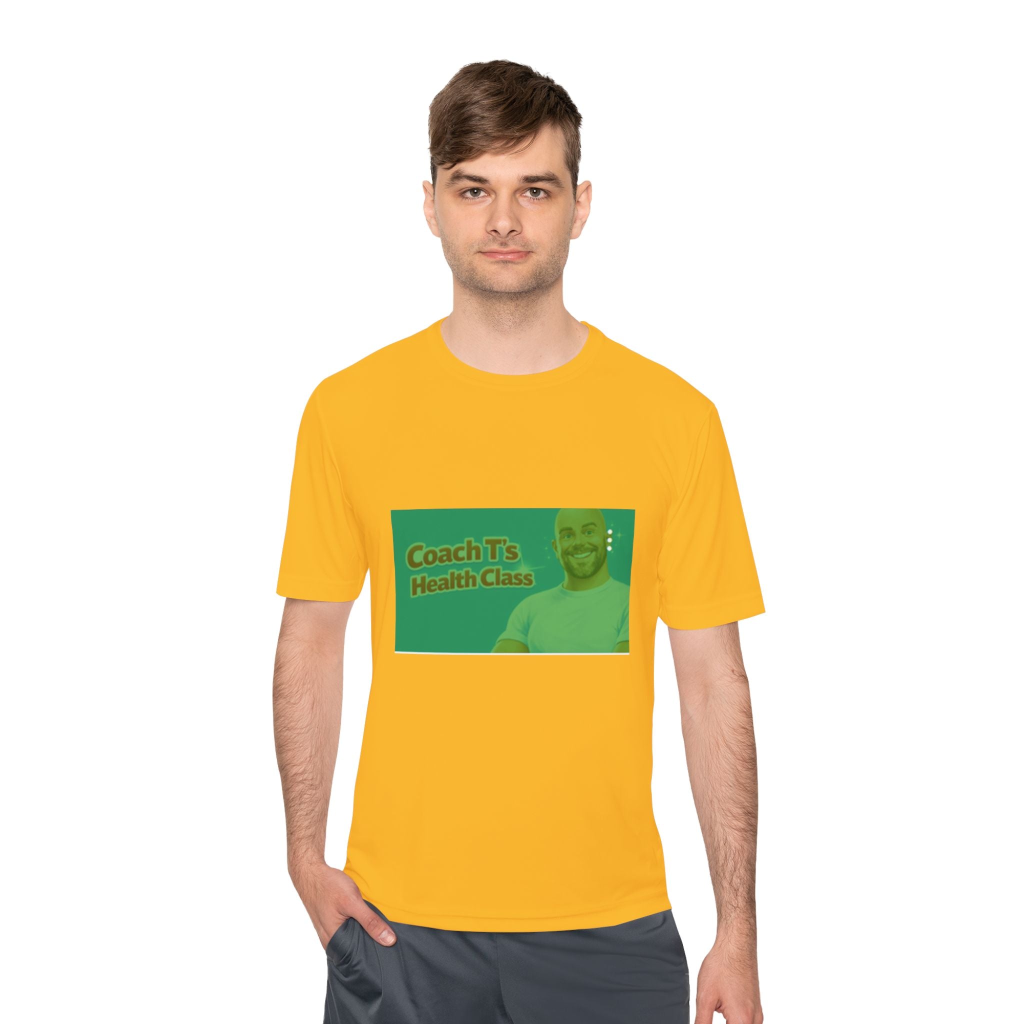 Coach T's Health Class Moisture‑Wicking Tee