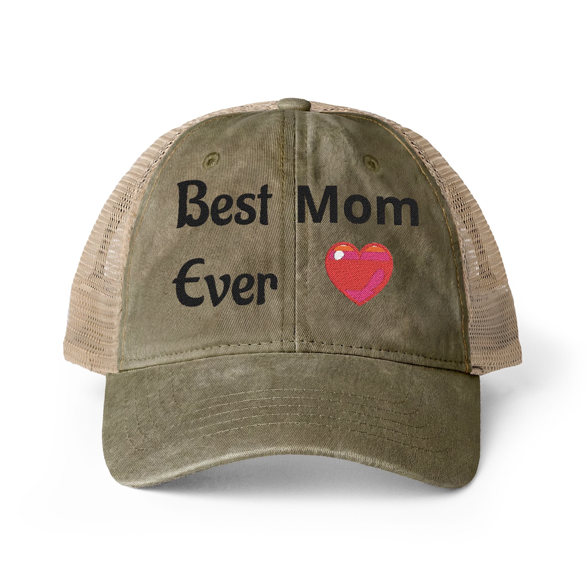 Women's Washed Mesh-Back Cap