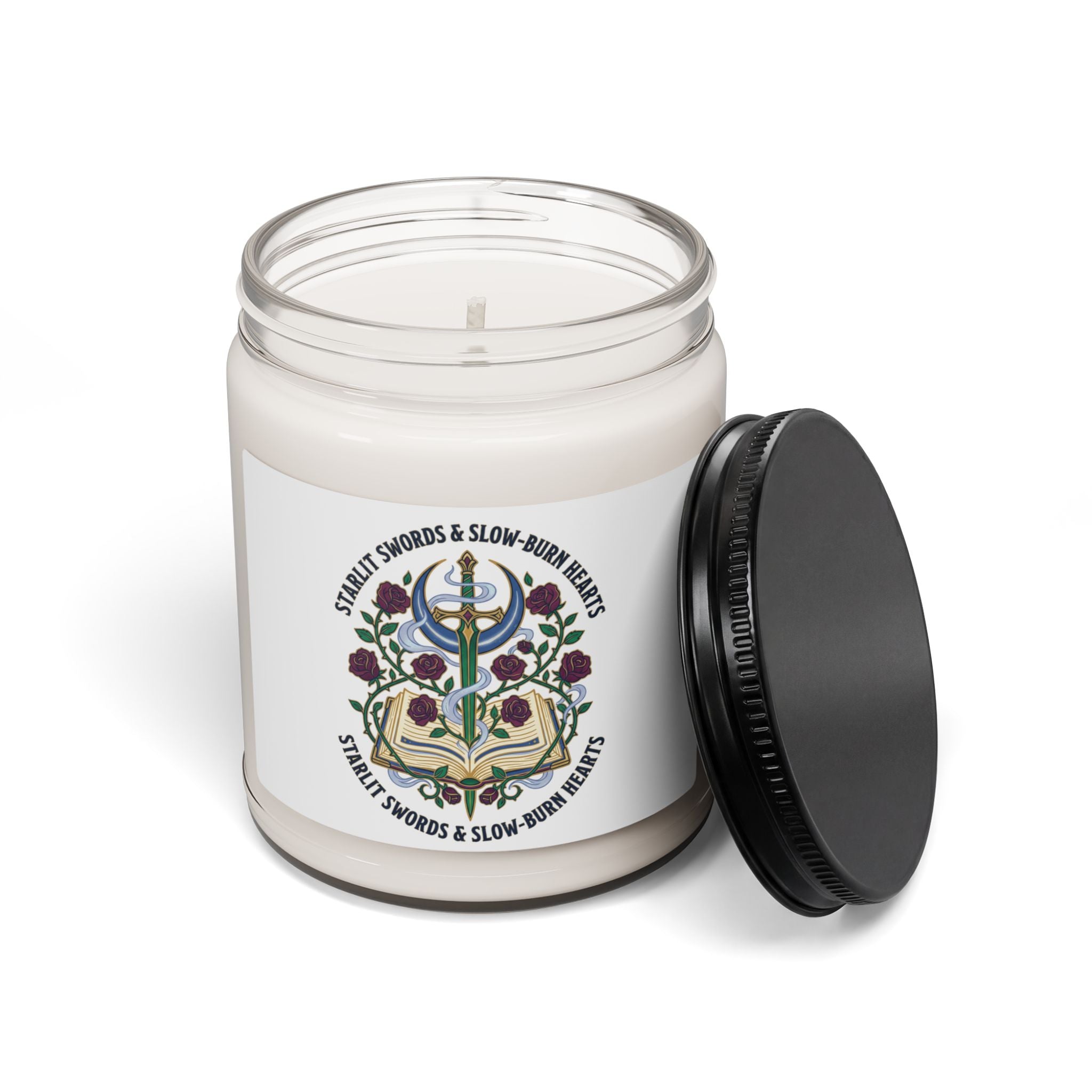 Romantasy Booklover Candle | Soy 9oz, Enchanted Gothic Celestial Scent