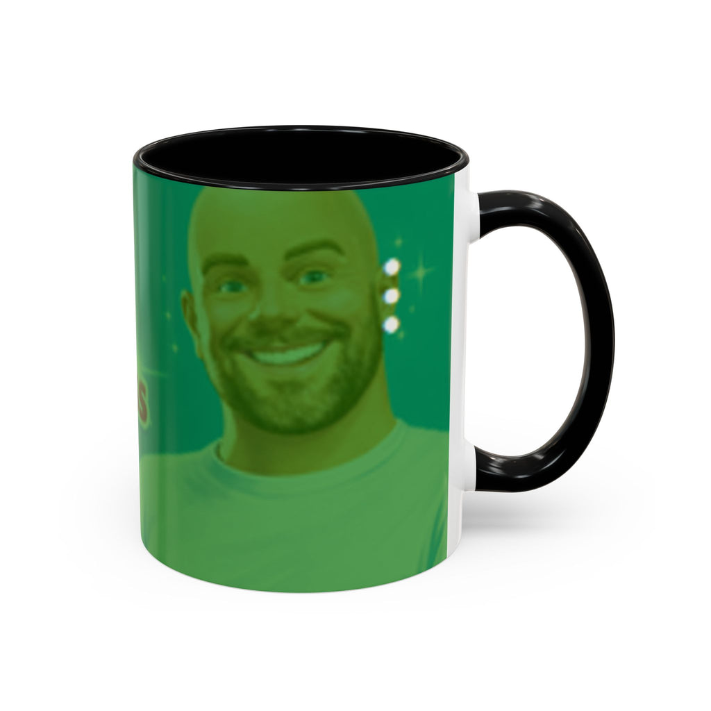 Funny Teacher Coffee Mug — "Coach T's High Class" Accent Ceramic Mug