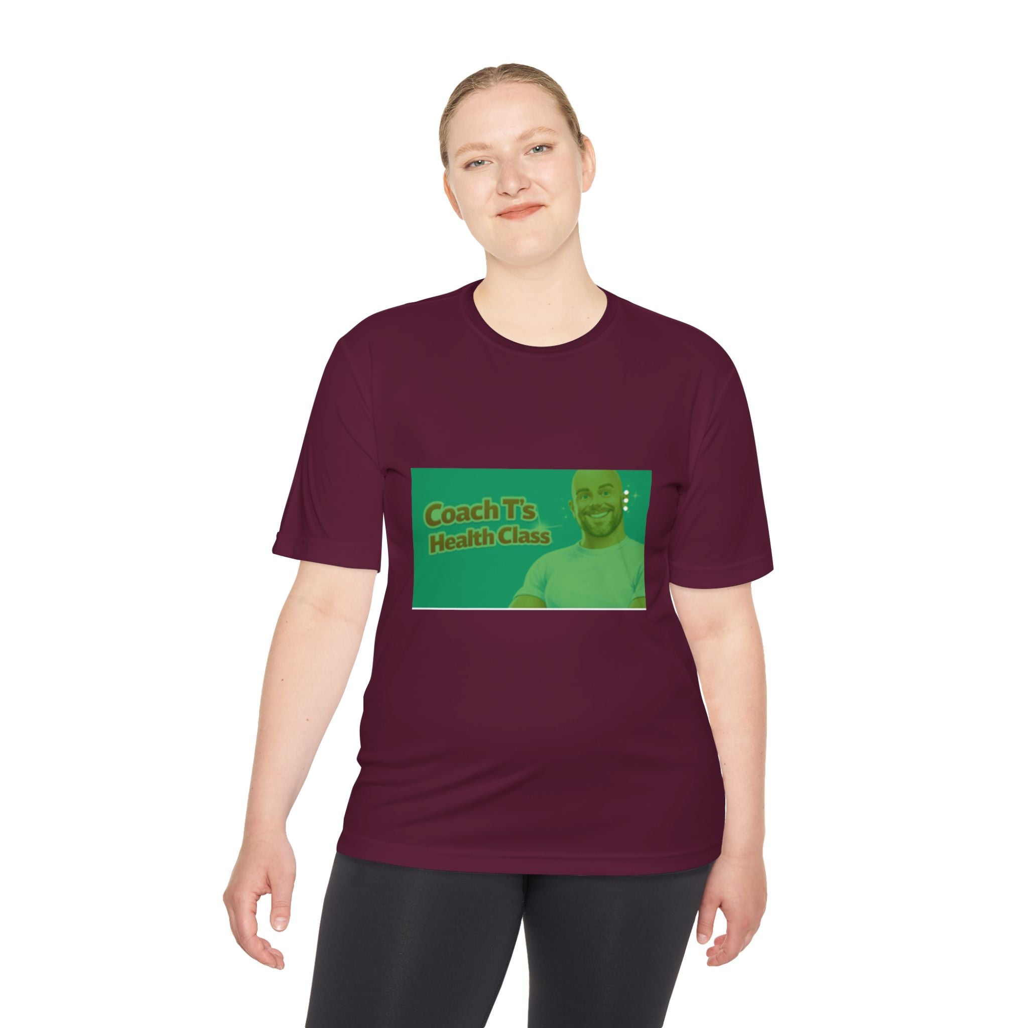 Coach T's Health Class Moisture‑Wicking Tee