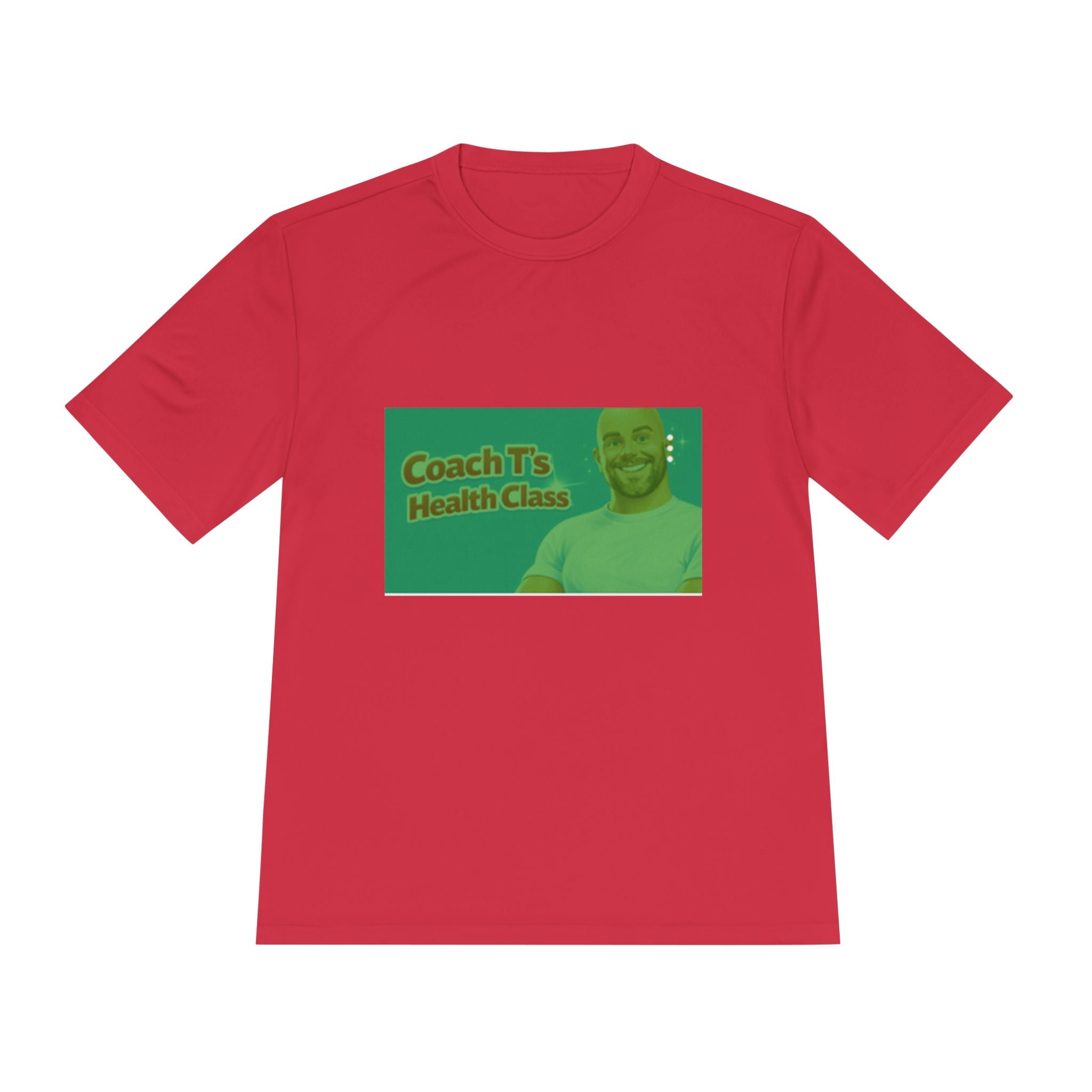 Coach T's Health Class Moisture‑Wicking Tee