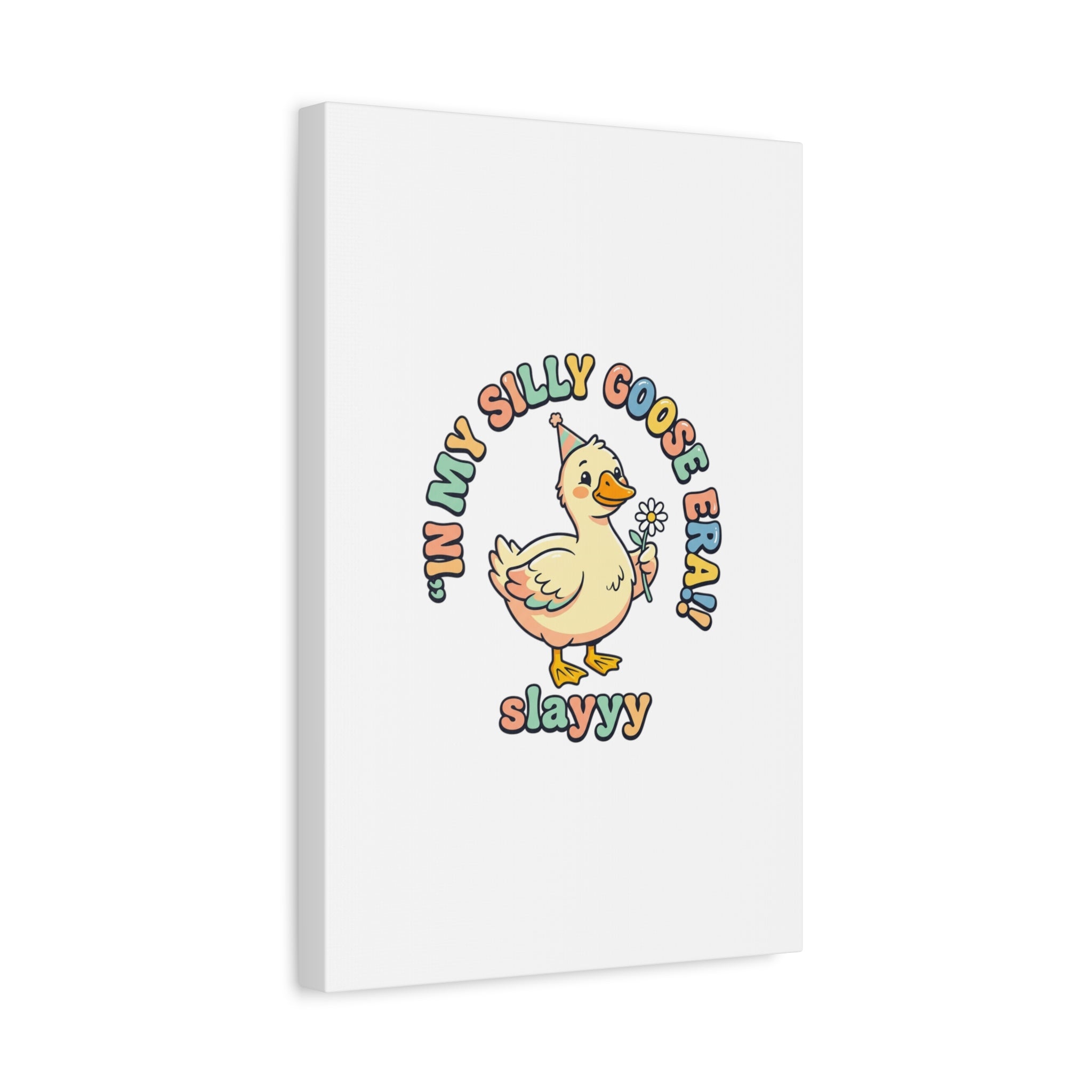 silly goose nursery print Canvas | silly goose, wholesome meme