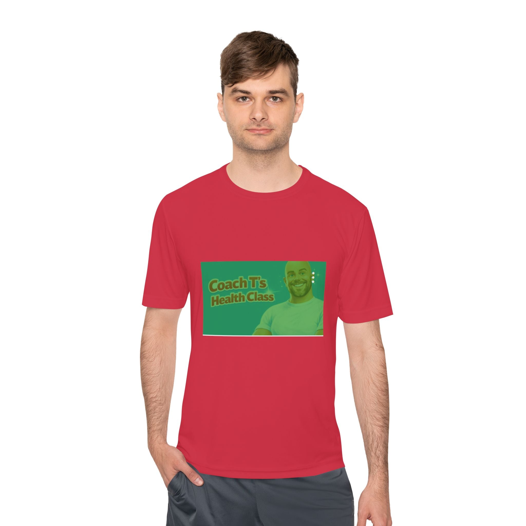 Coach T's Health Class Moisture‑Wicking Tee