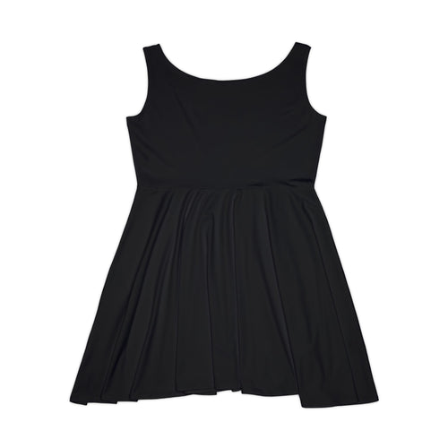 Black Woman Empowerment Skater Dress – "Beautiful Loved Attractive Confident Kind"