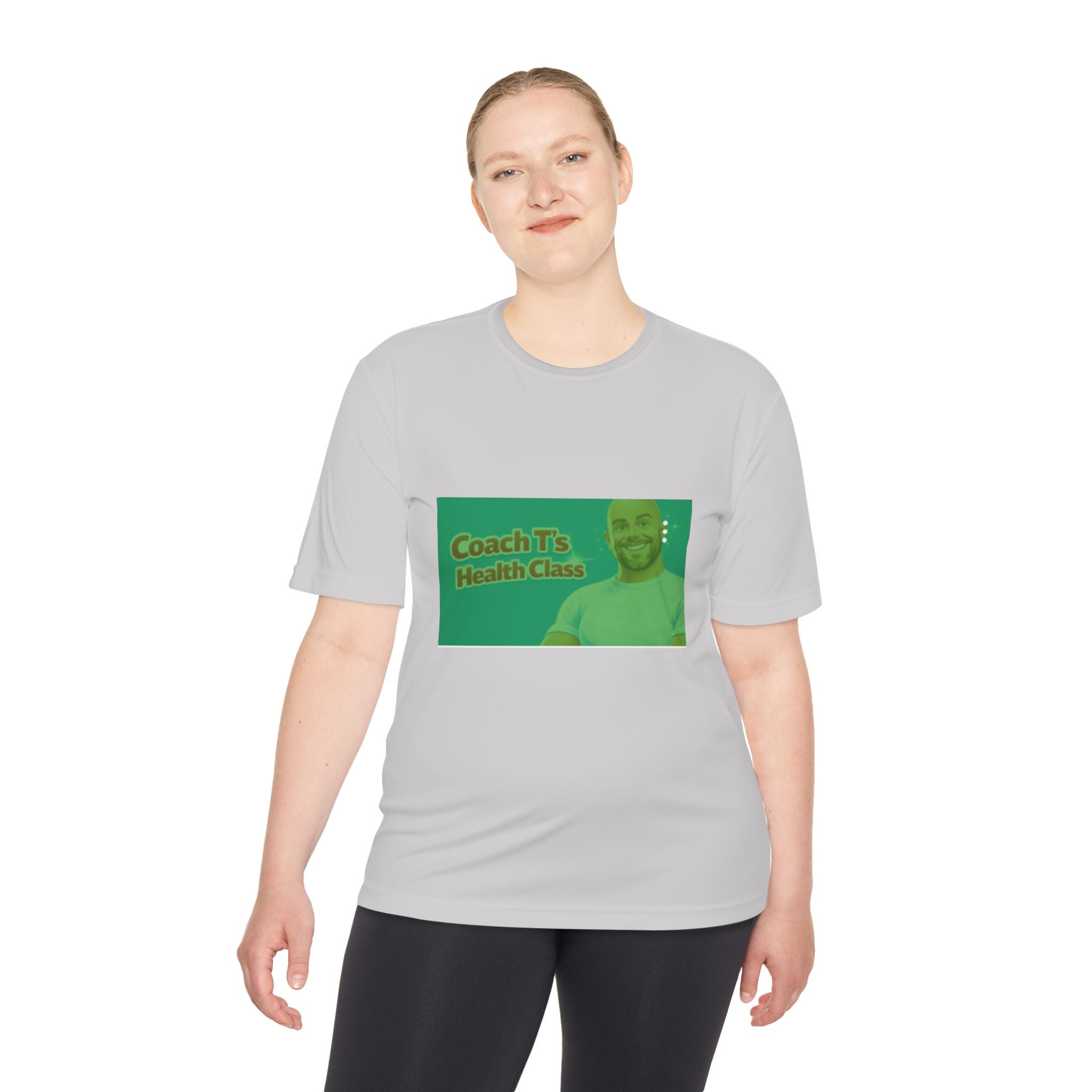 Coach T's Health Class Moisture‑Wicking Tee