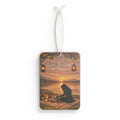 Car Air Freshener — Sunset Picnic Silhouette (Summer Sparks Wild Sweet Moments)
