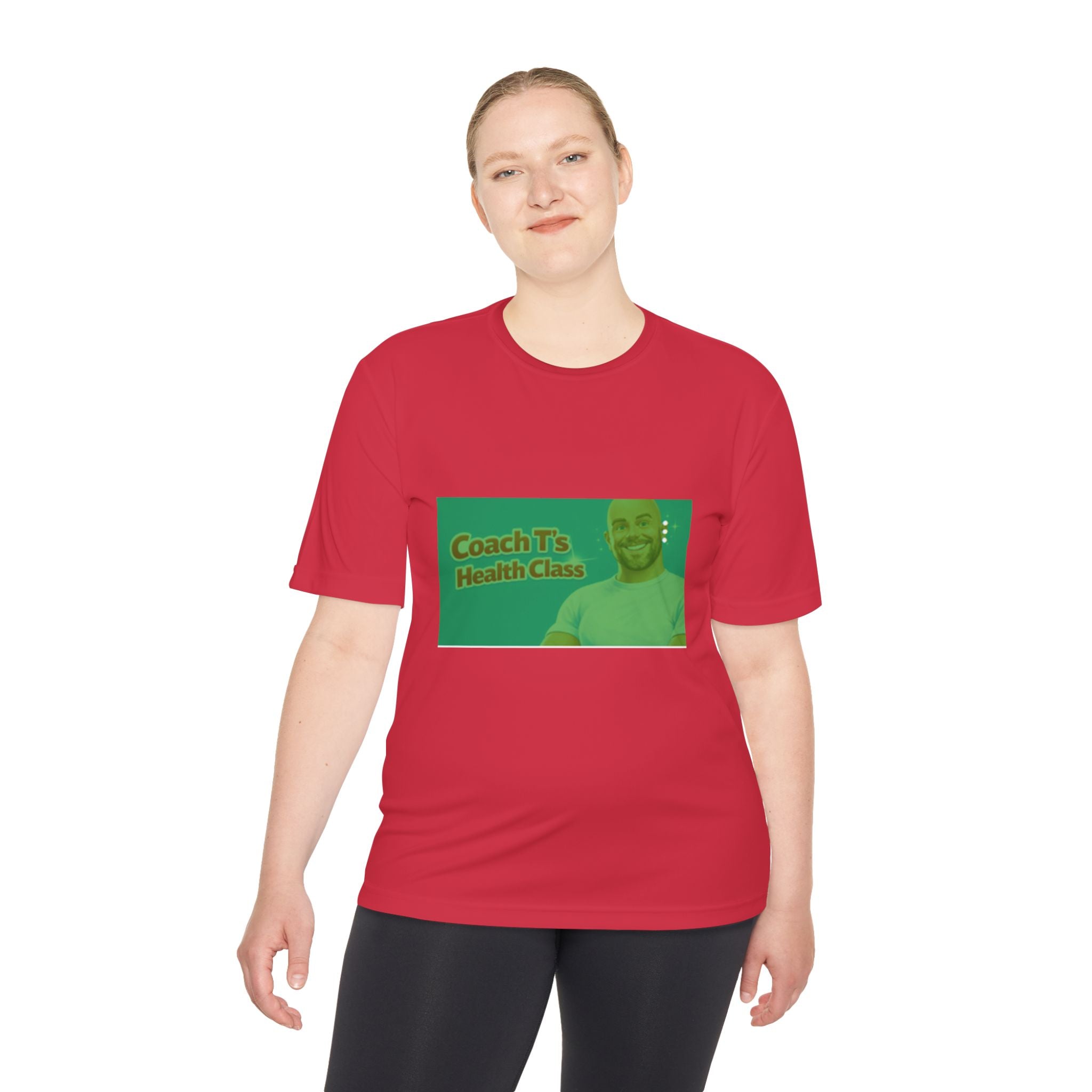Coach T's Health Class Moisture‑Wicking Tee