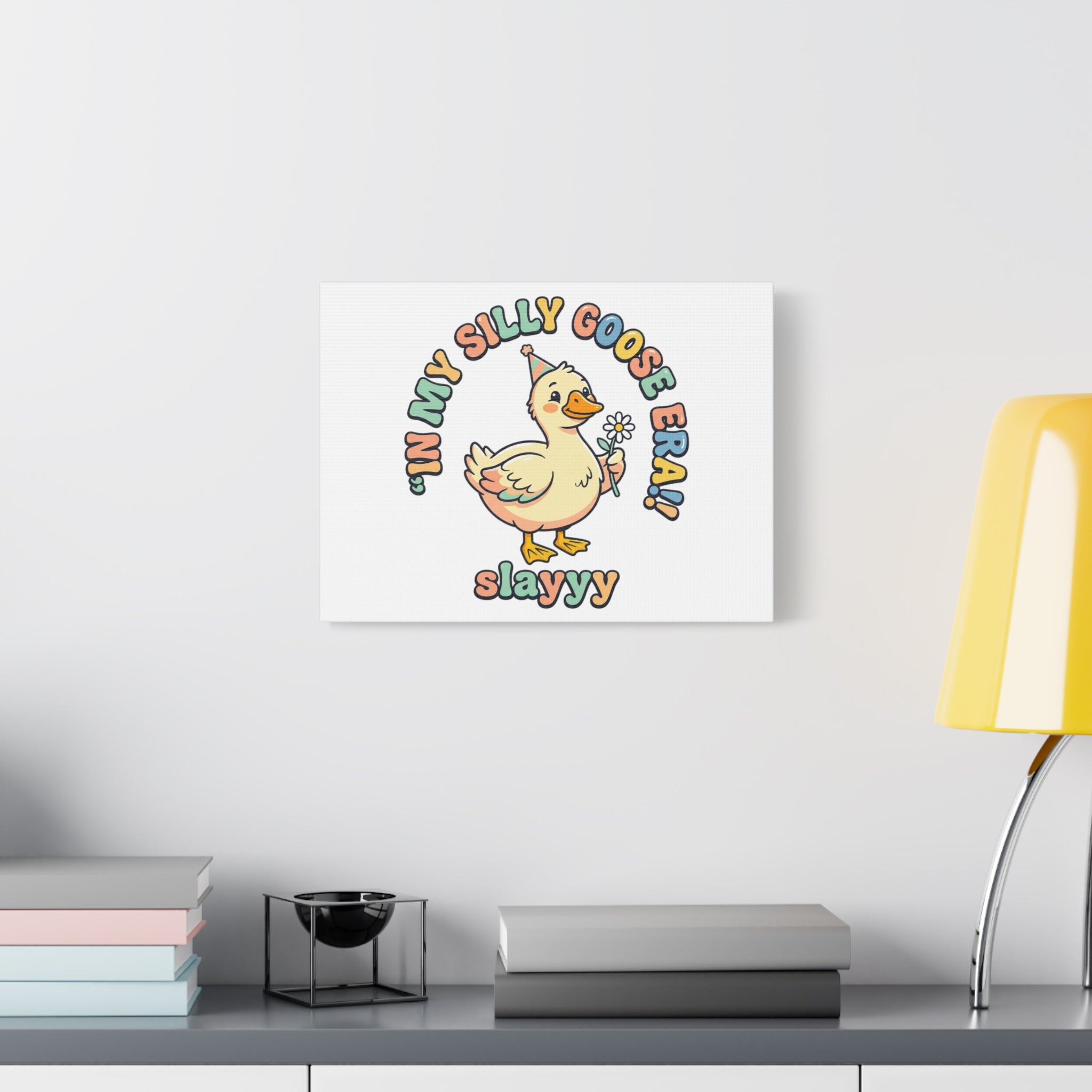 silly goose nursery print Canvas | silly goose, wholesome meme