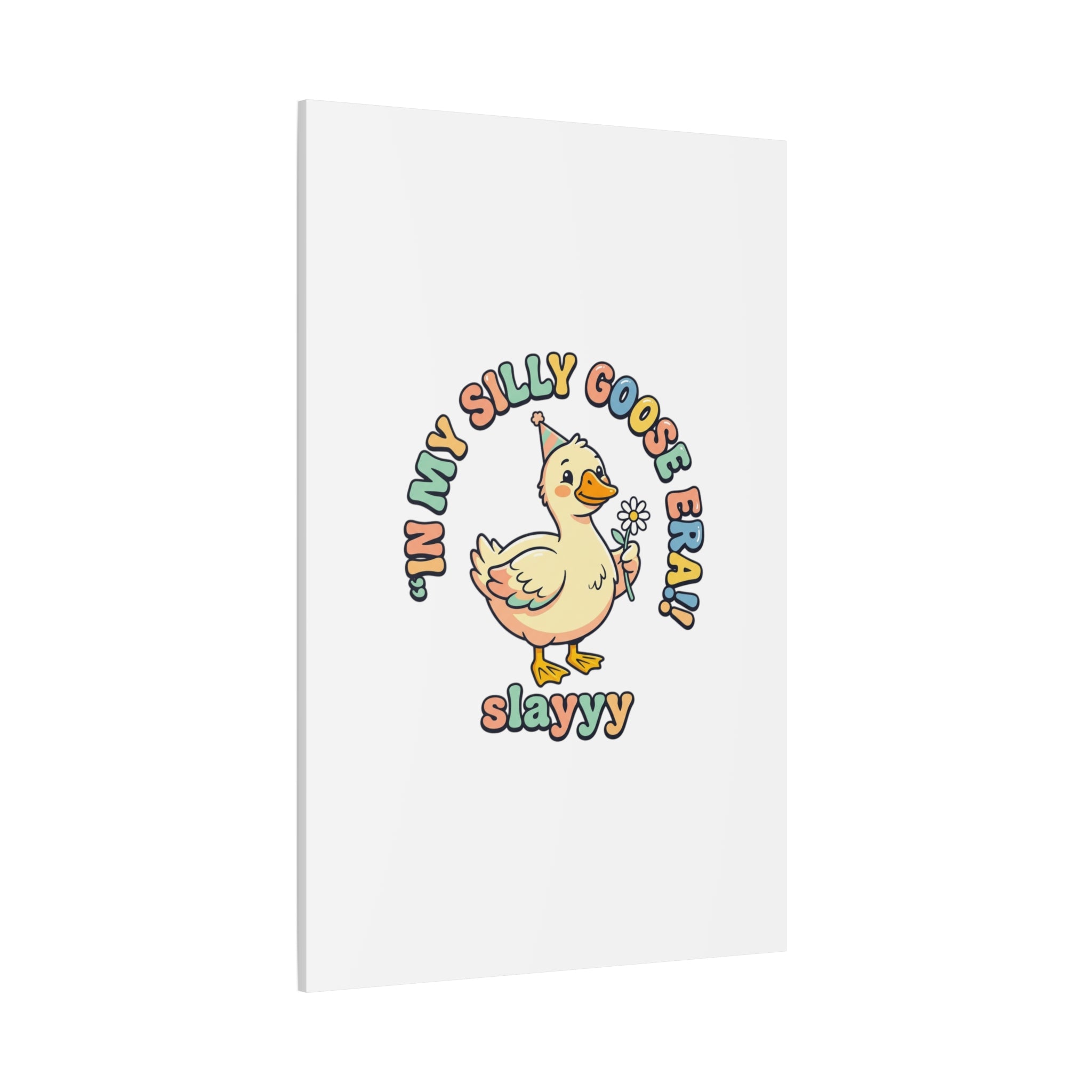 silly goose nursery print Canvas | silly goose, wholesome meme