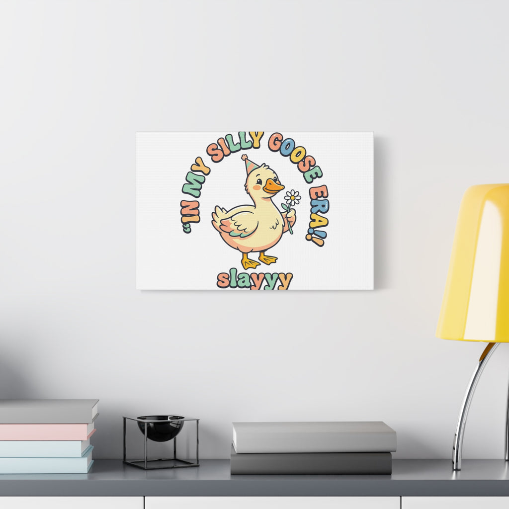 silly goose nursery print Canvas | silly goose, wholesome meme