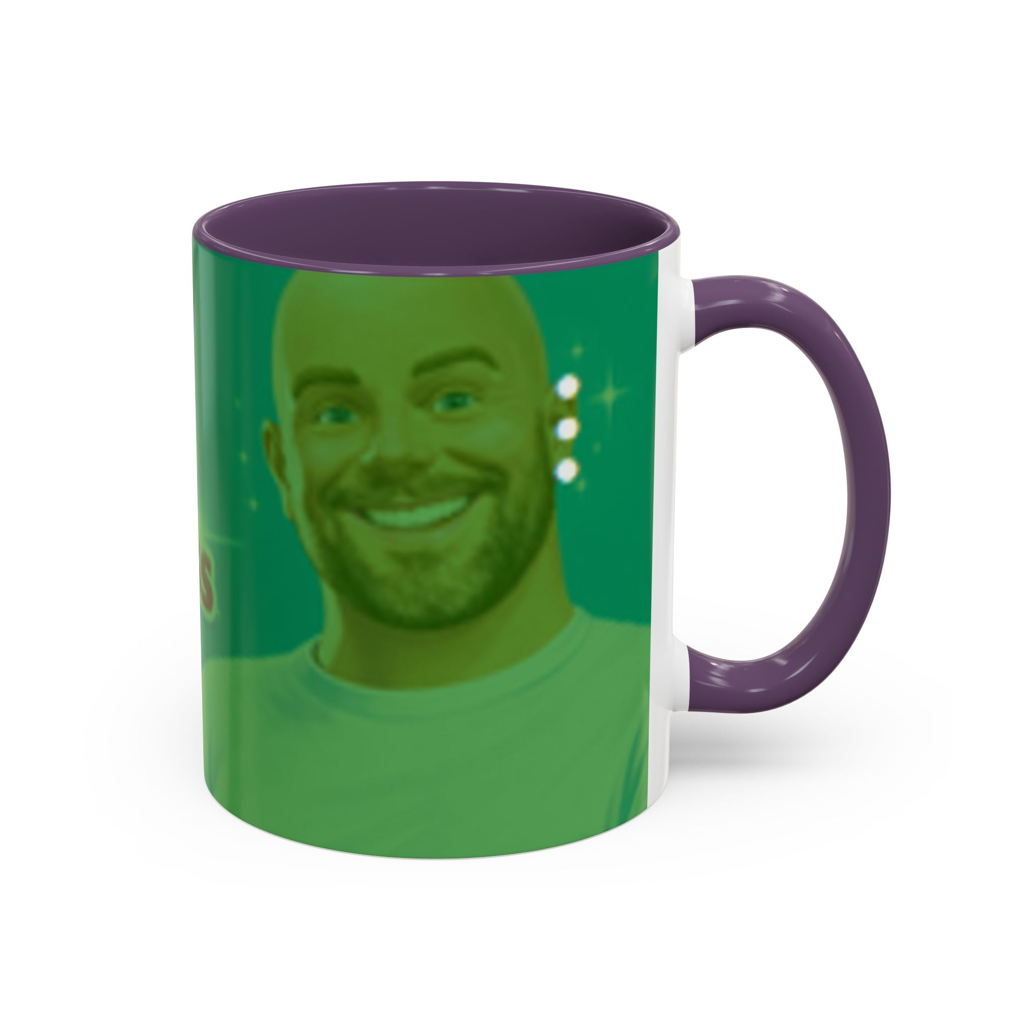 Funny Teacher Coffee Mug — "Coach T's High Class" Accent Ceramic Mug