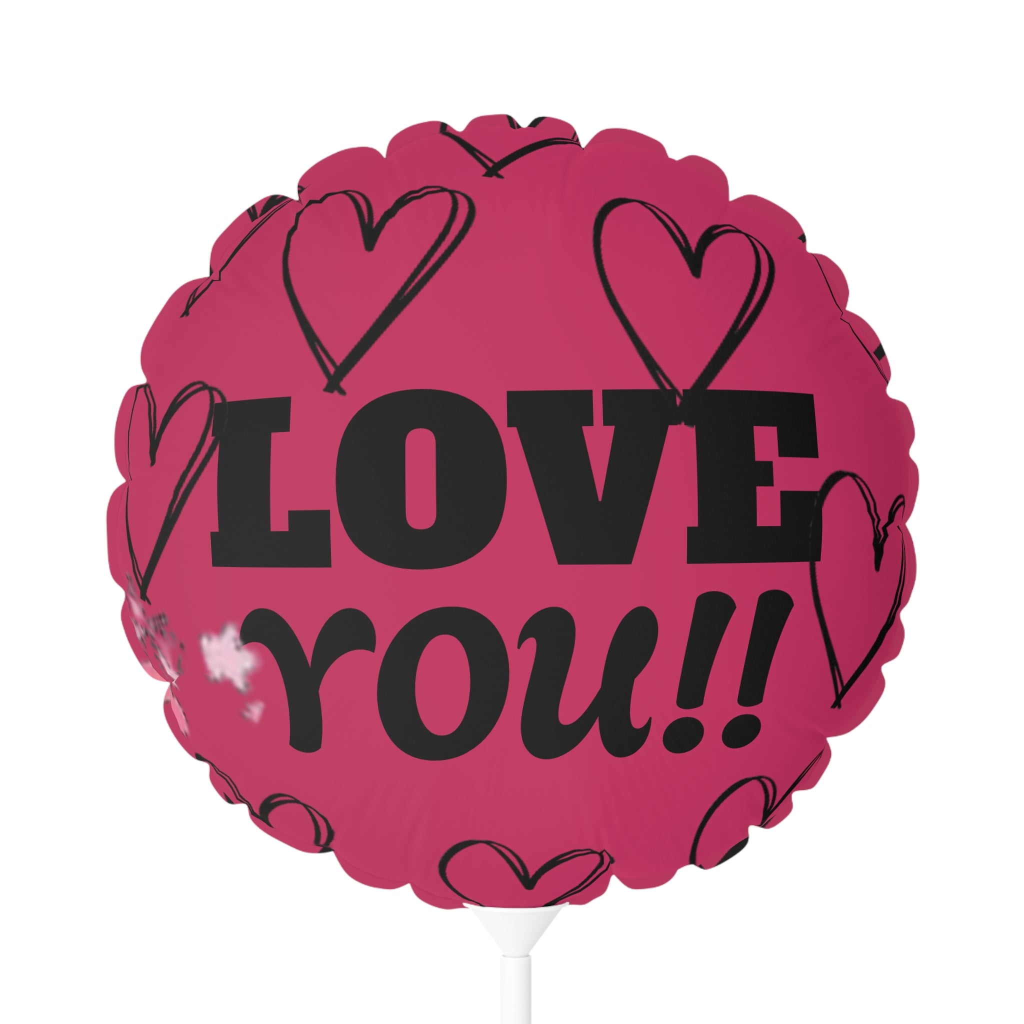 Best Nana Ever Balloon – 11" Round/Heart-Shaped "Love You" Foil Balloon