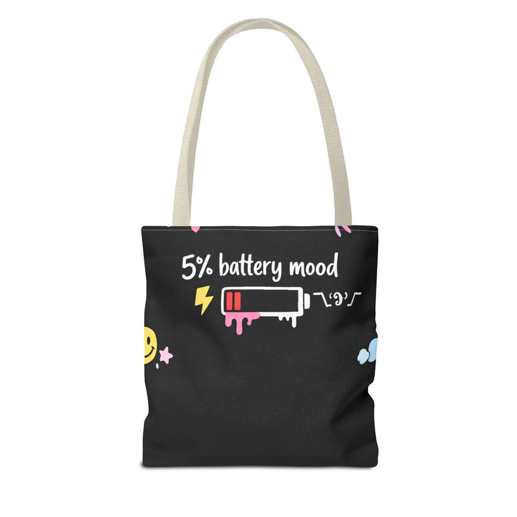 Tote — "idk and idc" Cute Mood Graphic Tote Bag