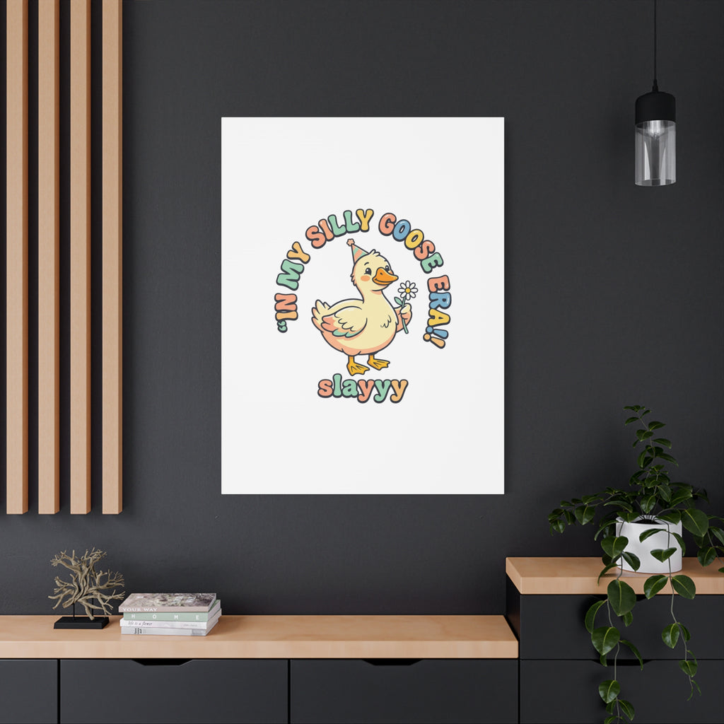 silly goose nursery print Canvas | silly goose, wholesome meme
