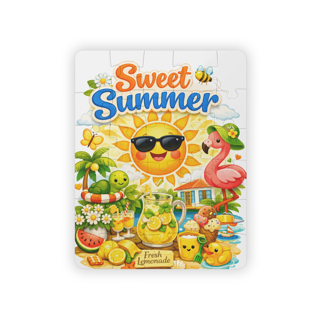 Sweet Summer Kids' Puzzle — 30-Piece Children's Jigsaw (Sunny Lemonade Design)