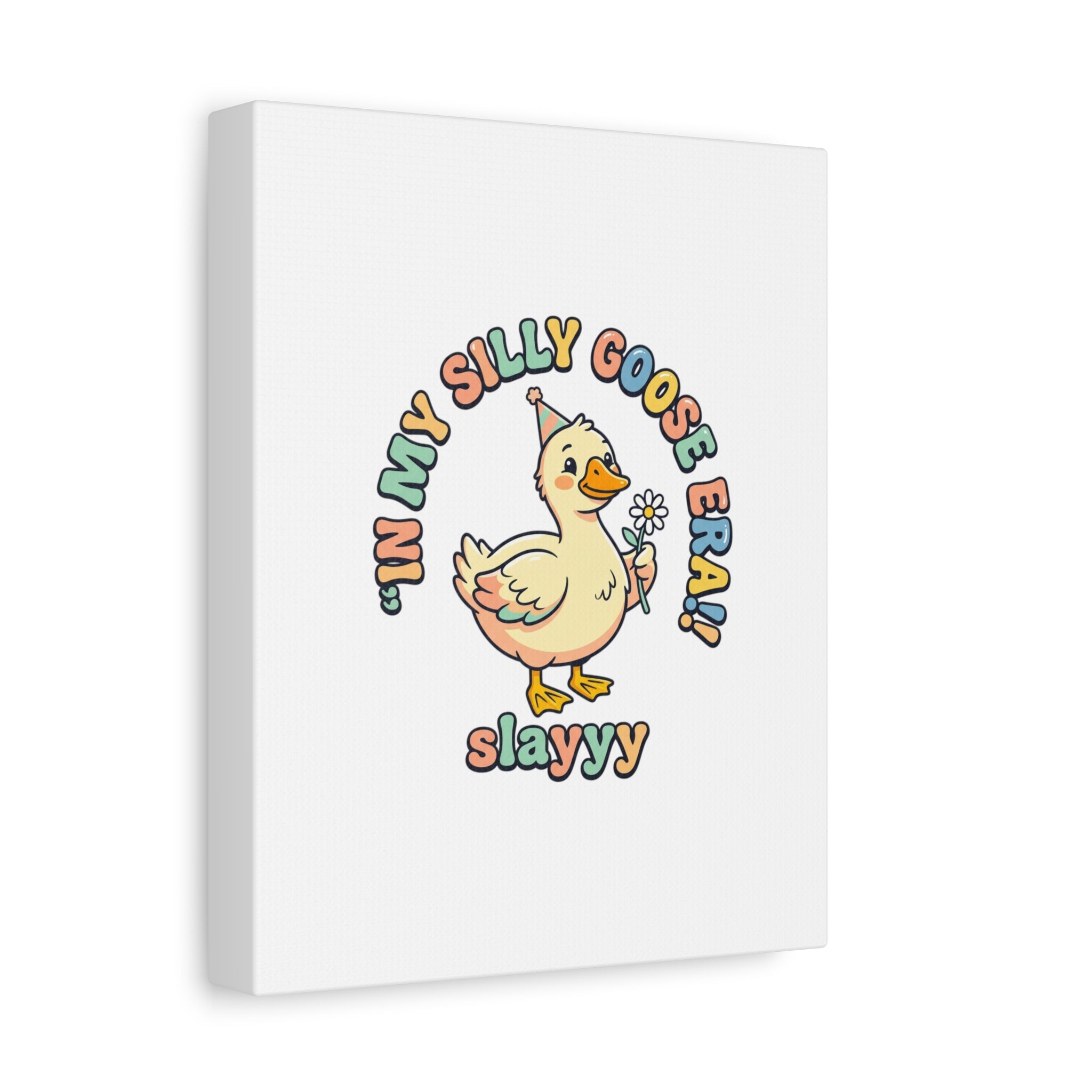 silly goose nursery print Canvas | silly goose, wholesome meme