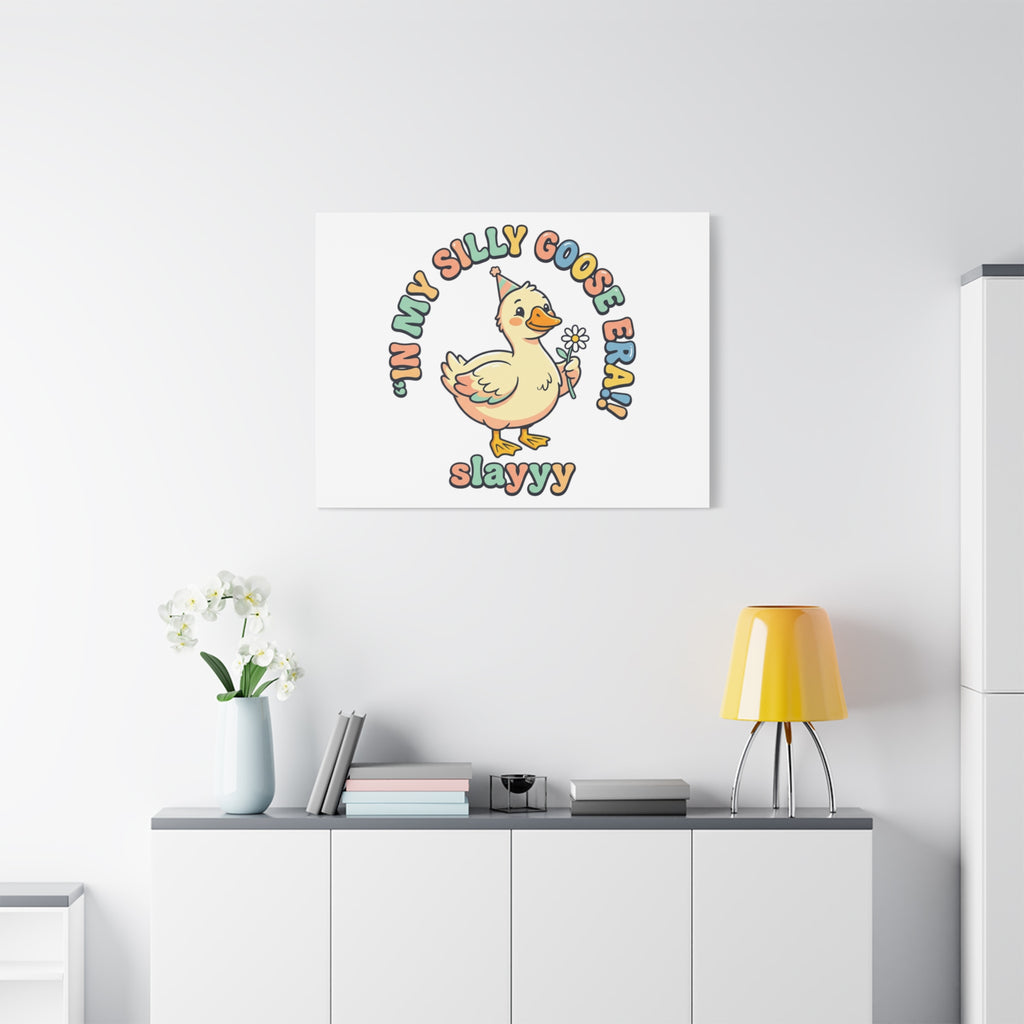 silly goose nursery print Canvas | silly goose, wholesome meme