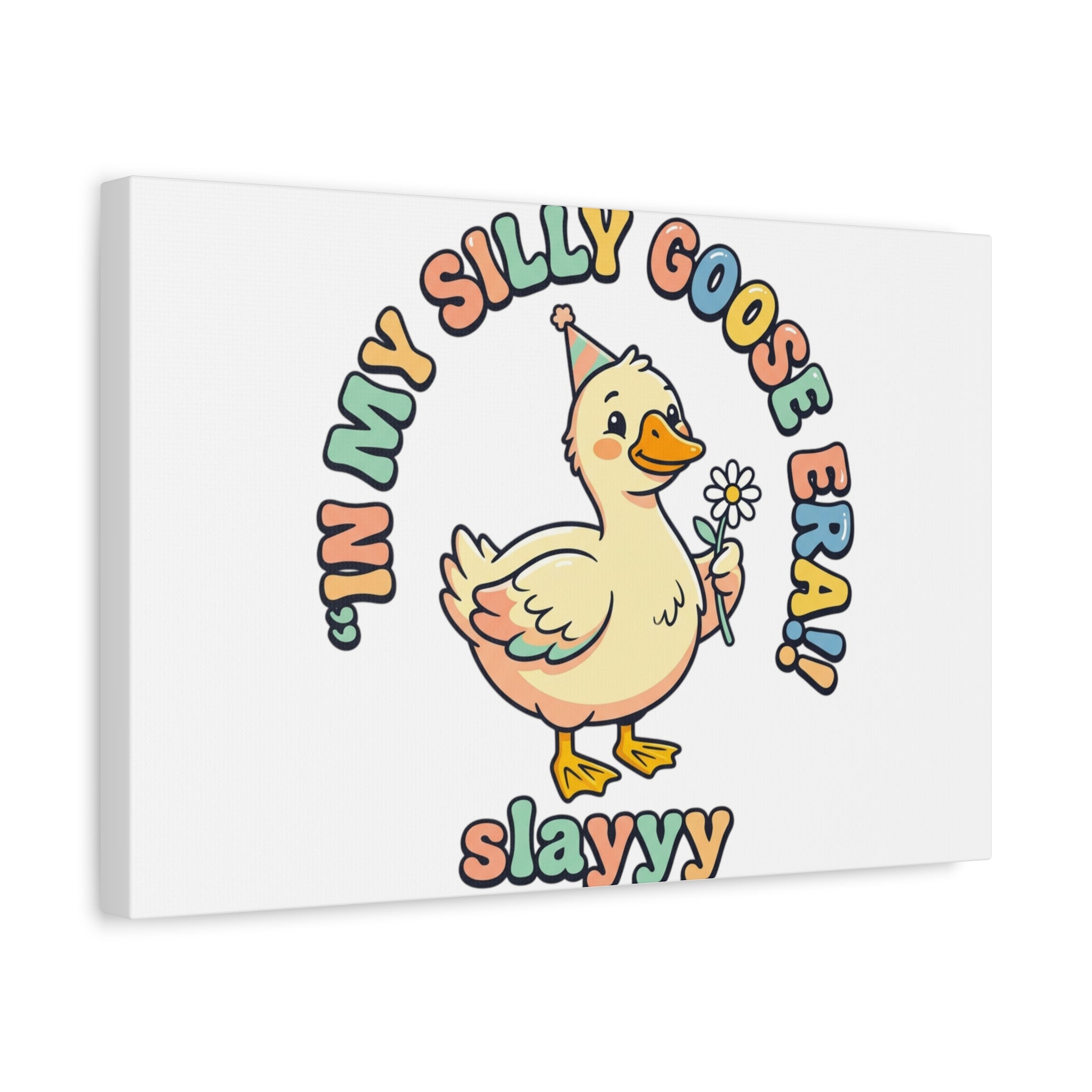 silly goose nursery print Canvas | silly goose, wholesome meme