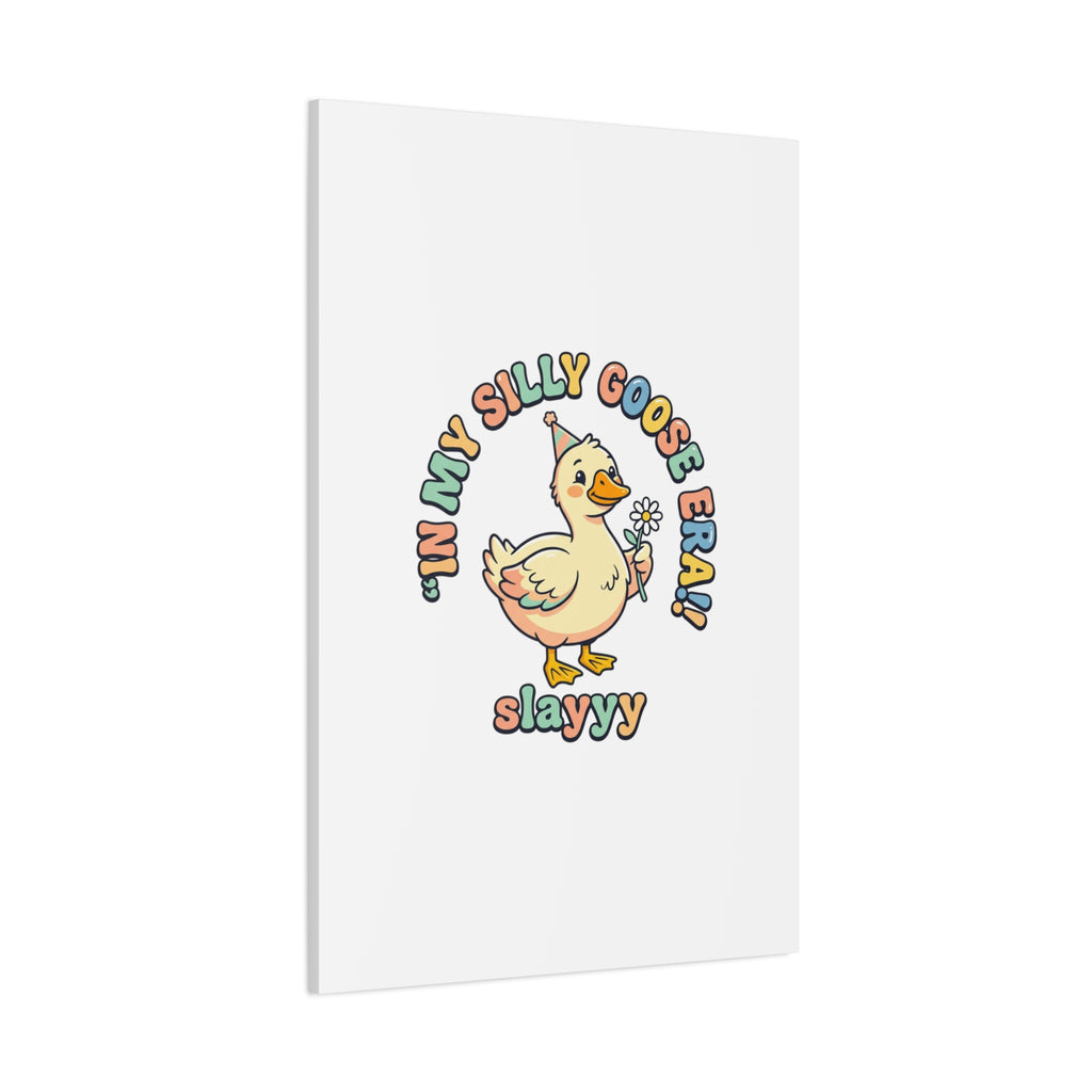 silly goose nursery print Canvas | silly goose, wholesome meme