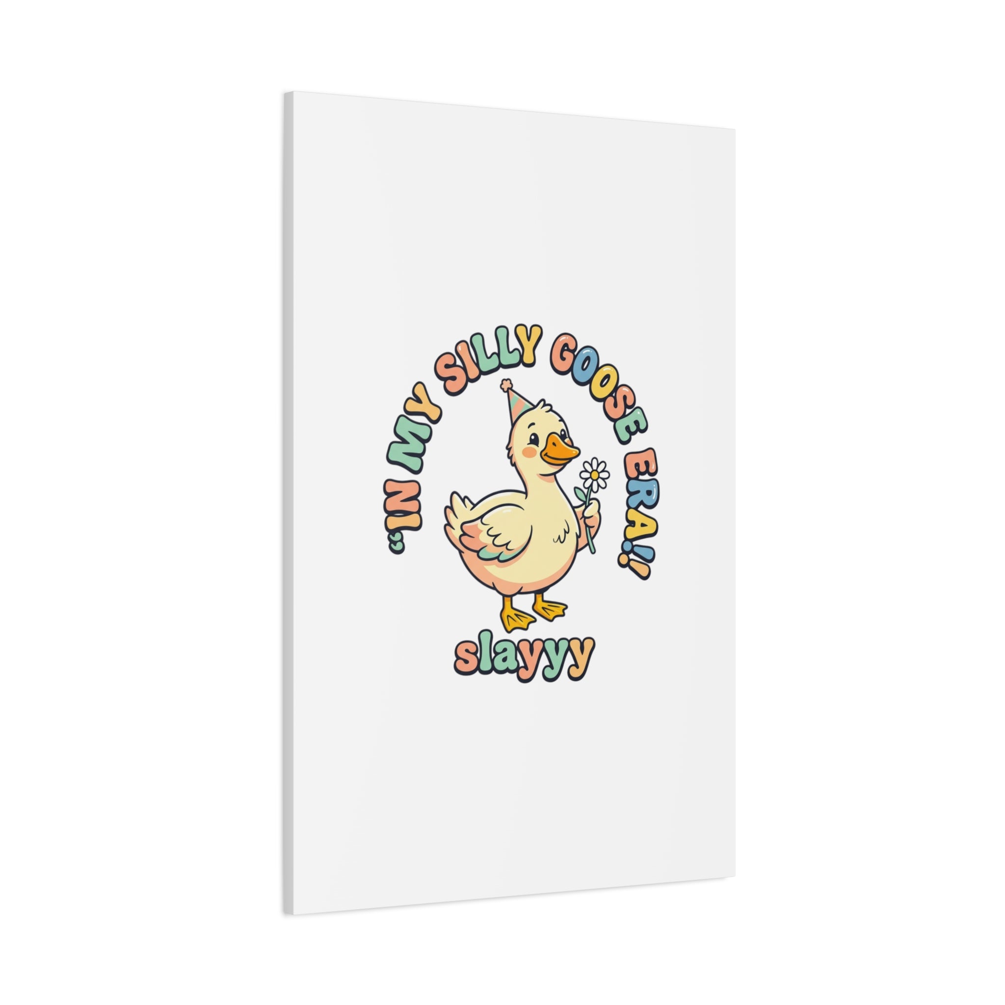 silly goose nursery print Canvas | silly goose, wholesome meme