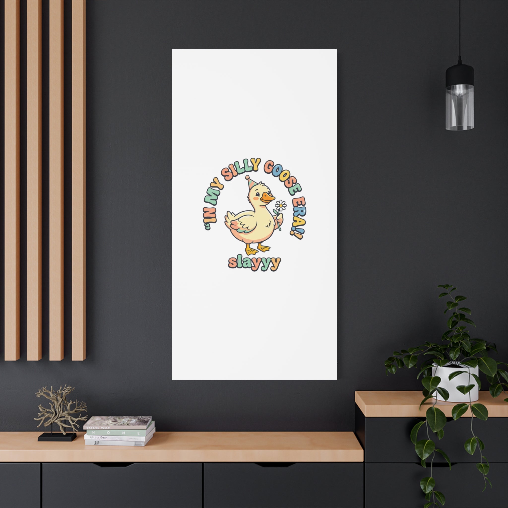 silly goose nursery print Canvas | silly goose, wholesome meme